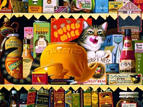 Ethel The Gourmet - Buffalo Games puzzle collectible [Barcode 079346170722] - Main Image 2