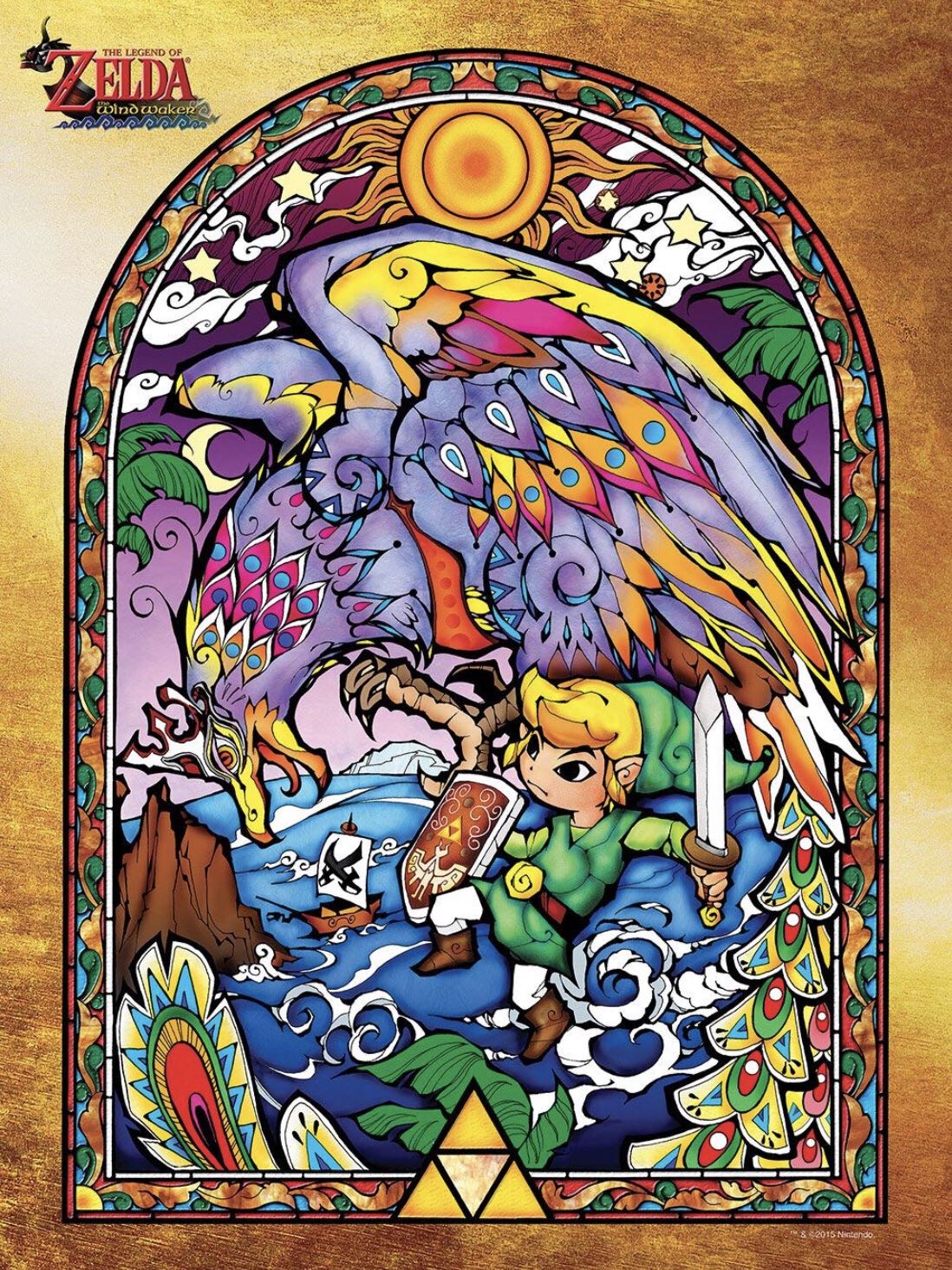 Zelda: Wind Waker Series #1 - USAopoly puzzle collectible [Barcode 700304046697] - Main Image 2