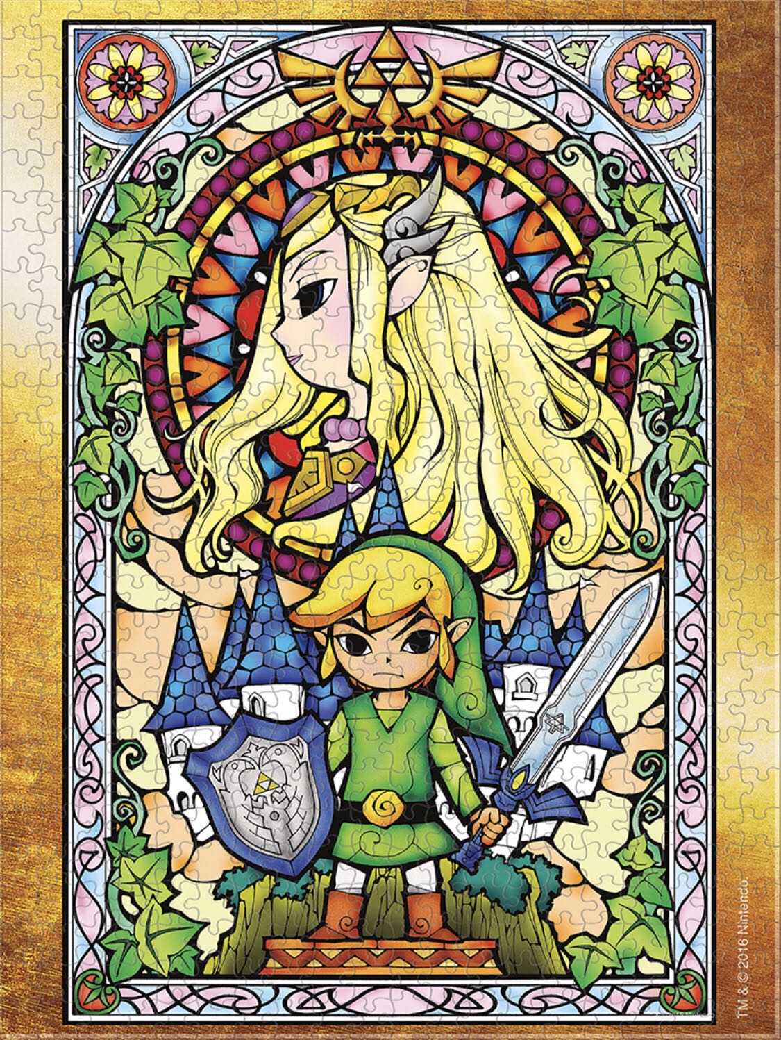 Legend Of Zelda: Wind Waker Series #2 - USAopoly puzzle collectible [Barcode 700304047878] - Main Image 2