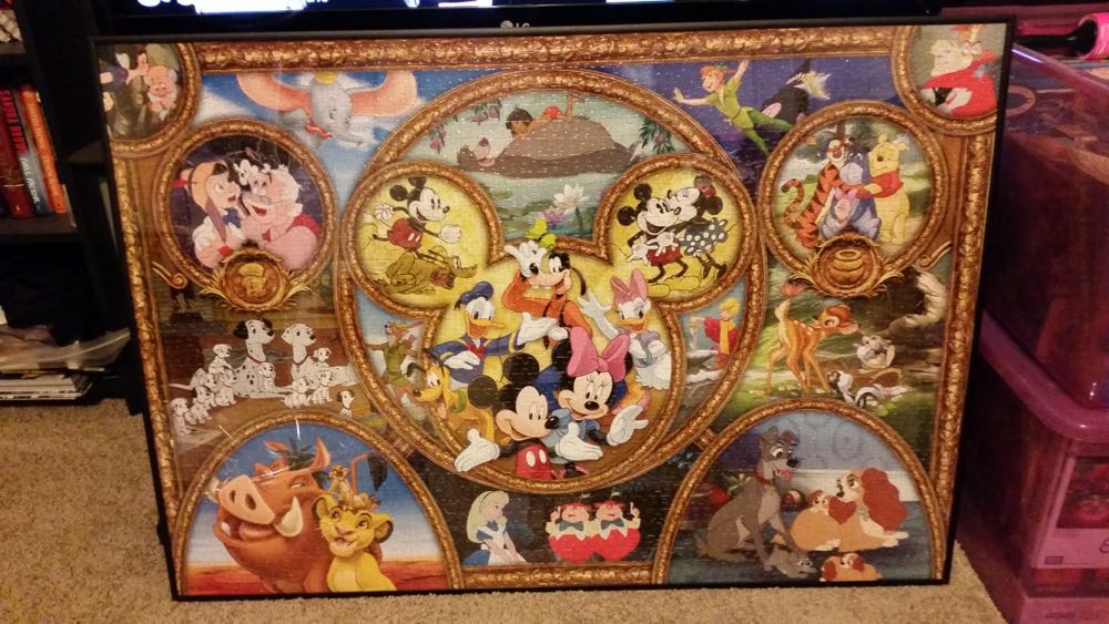 Disney Classics - Mega Puzzles puzzle collectible [Barcode 072348508227] - Main Image 2