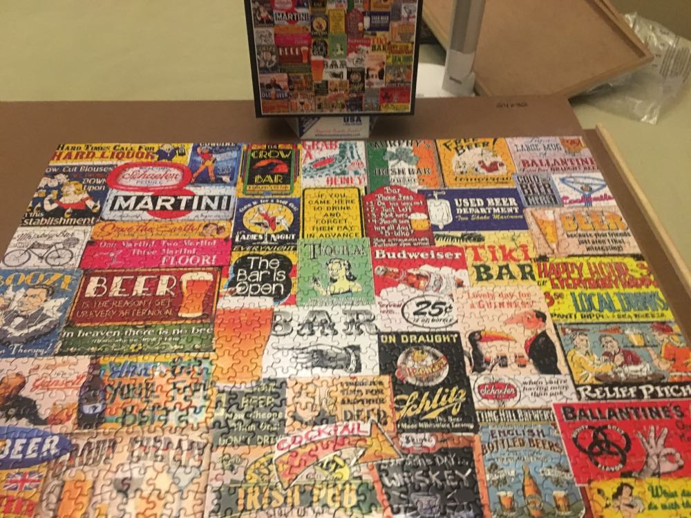 **Happy Hour-BETH - White Mountain Puzzles puzzle collectible [Barcode 724819260973] - Main Image 2