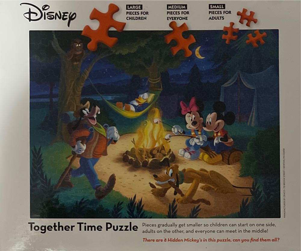 Camping - Ceaco puzzle collectible [Barcode 021081231725] - Main Image 2