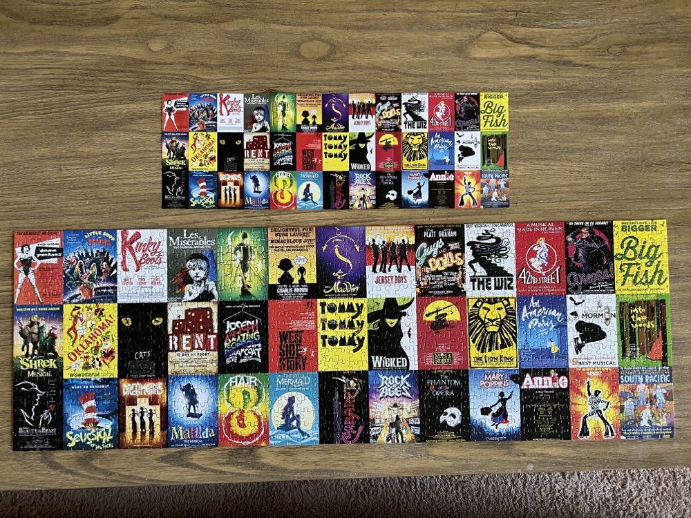 Broadway Musicals - Re-marks puzzle collectible [Barcode 681410190262] - Main Image 2