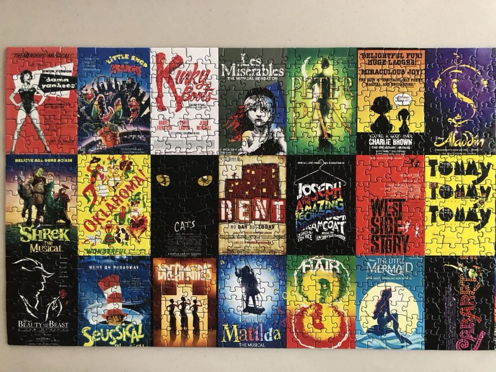Broadway Musicals - Re-marks puzzle collectible [Barcode 681410190262] - Main Image 3
