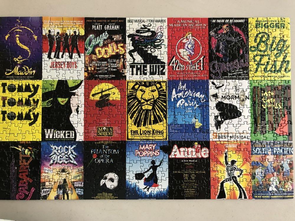 Broadway Musicals - Re-marks puzzle collectible [Barcode 681410190262] - Main Image 4