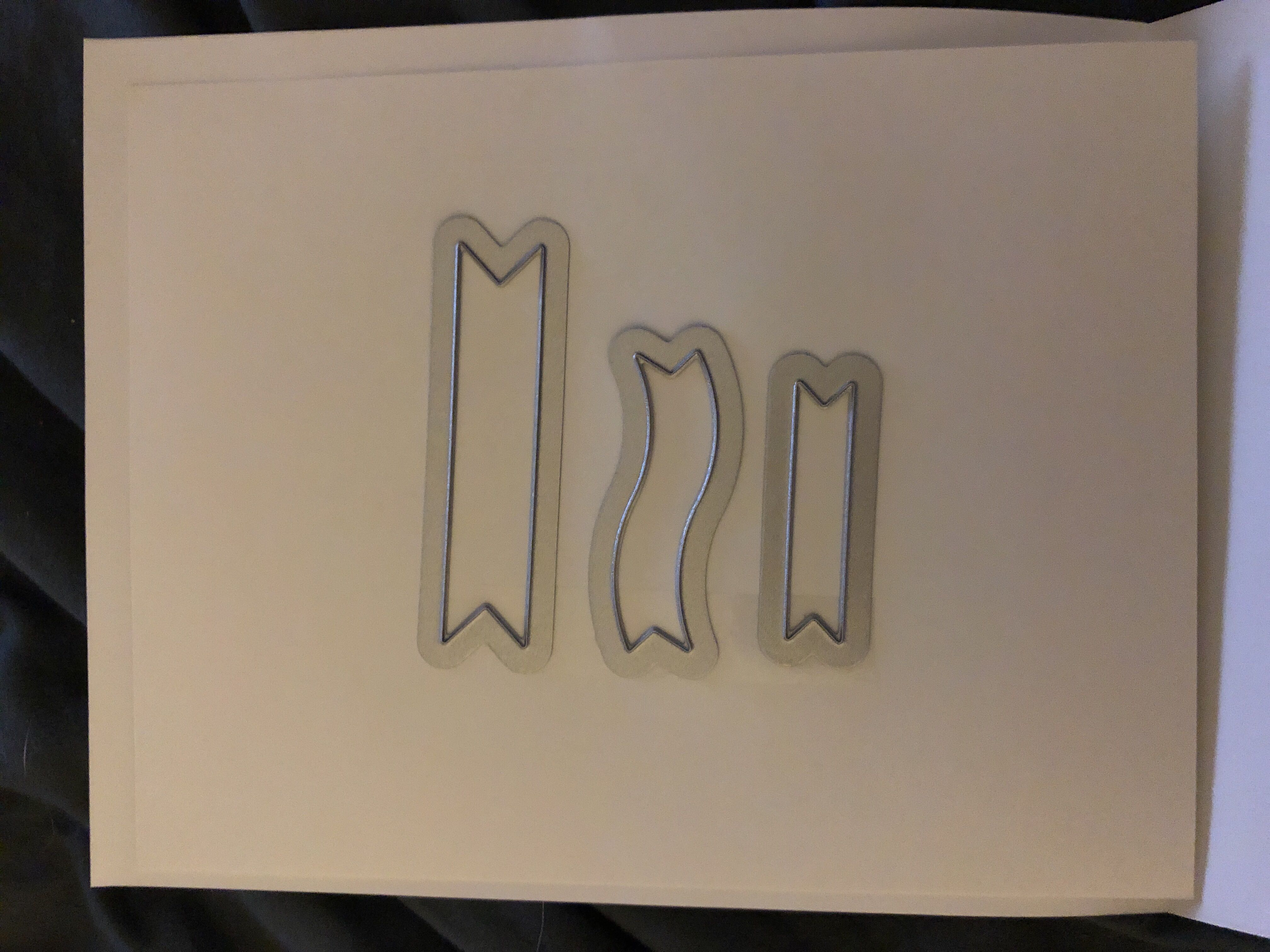 Bitty Banners Framelits  - Stampin Up puzzle collectible [Barcode 129267] - Main Image 2