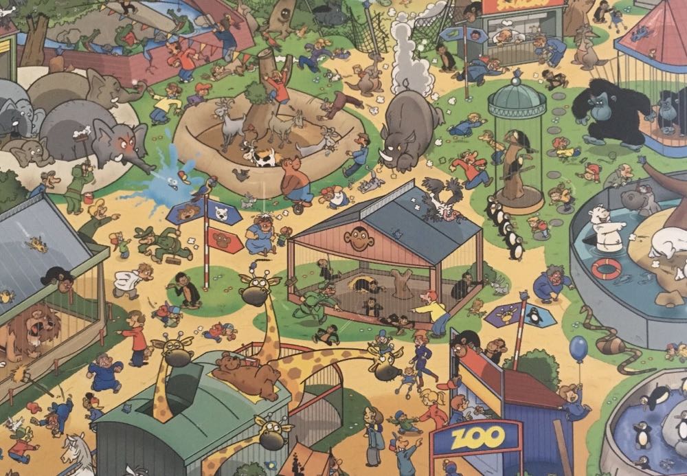 That’s Life- Zoo / Dierentuin - Goliath That’s life puzzle collectible [Barcode 8711808713086] - Main Image 2