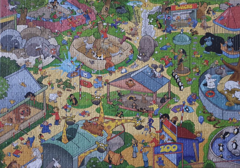 That’s Life- Zoo / Dierentuin - Goliath That’s life puzzle collectible [Barcode 8711808713086] - Main Image 3