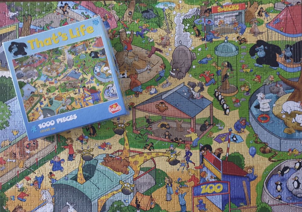 That’s Life- Zoo / Dierentuin - Goliath That’s life puzzle collectible [Barcode 8711808713086] - Main Image 4