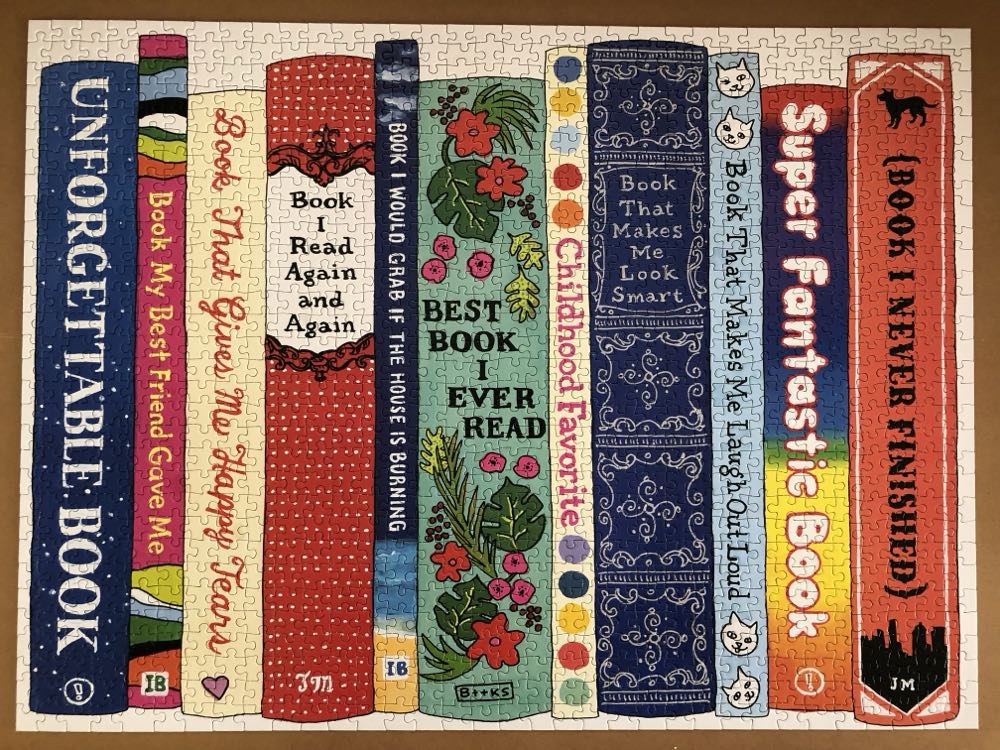 Ideal Bookshelf - Galison puzzle collectible - Main Image 2