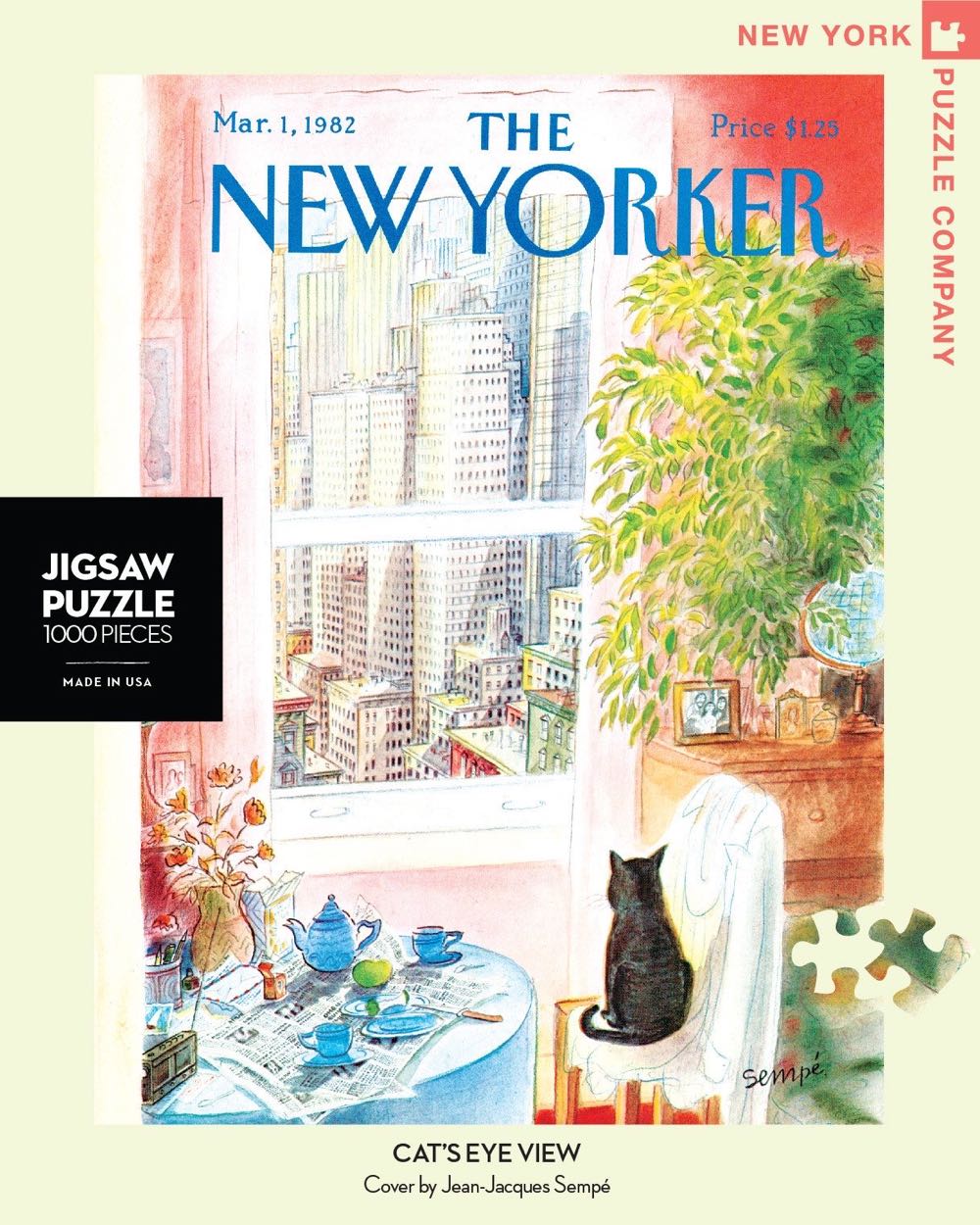 Cat’s Eye View - New York Puzzle Company puzzle collectible [Barcode 819844013134] - Main Image 2