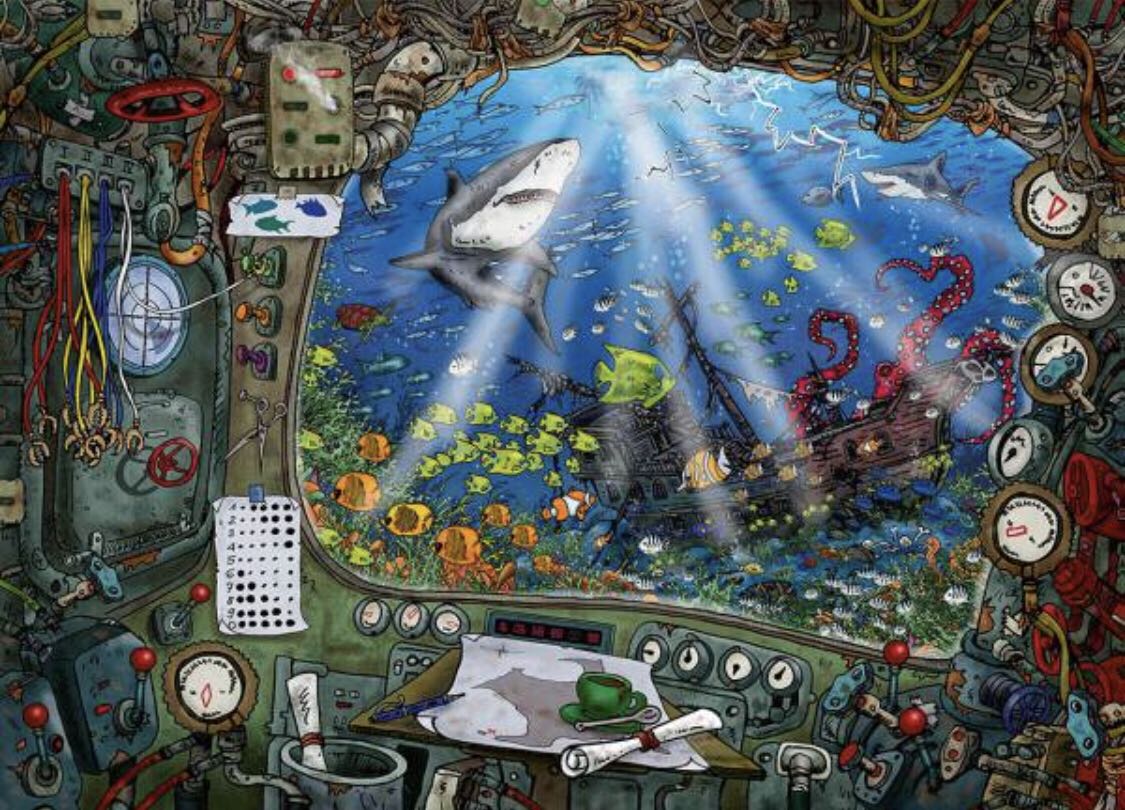 Escape Puzzle: Submarine - Ravensburger 🇩🇪 puzzle collectible [Barcode 4005556199594] - Main Image 2