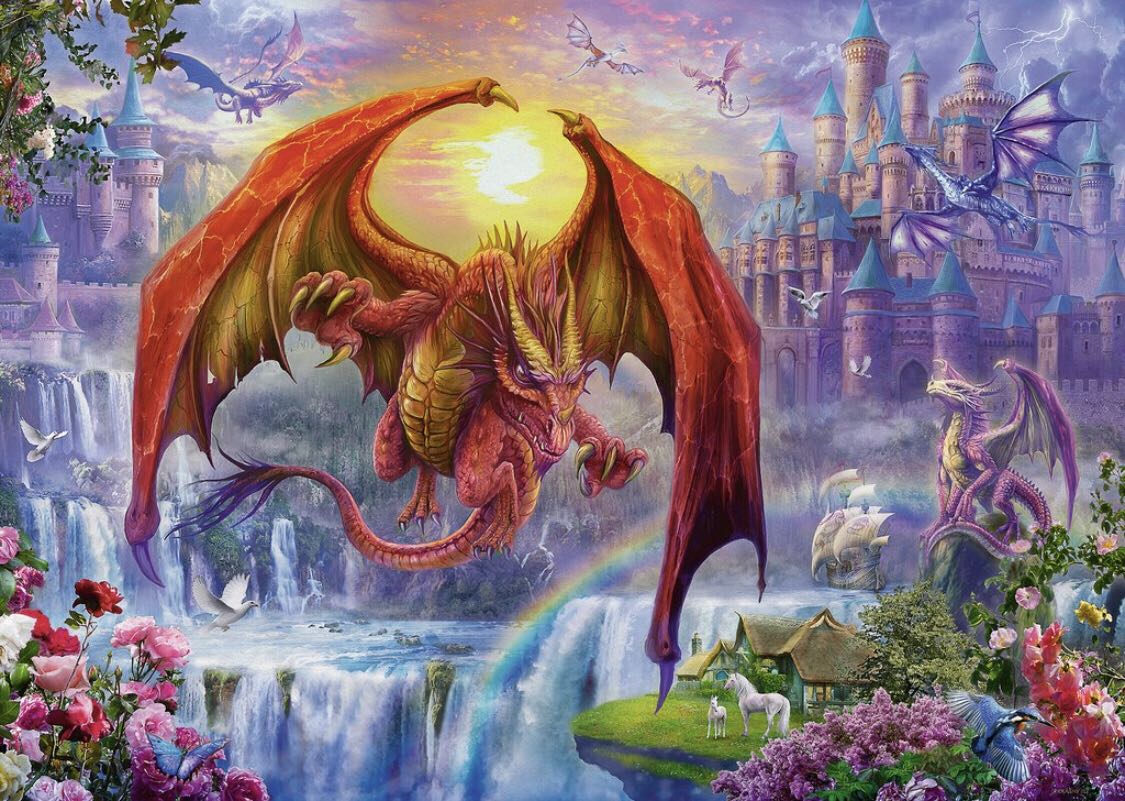 Dragon Kingdom - Ravensburger puzzle collectible [Barcode 4005556152698] - Main Image 2