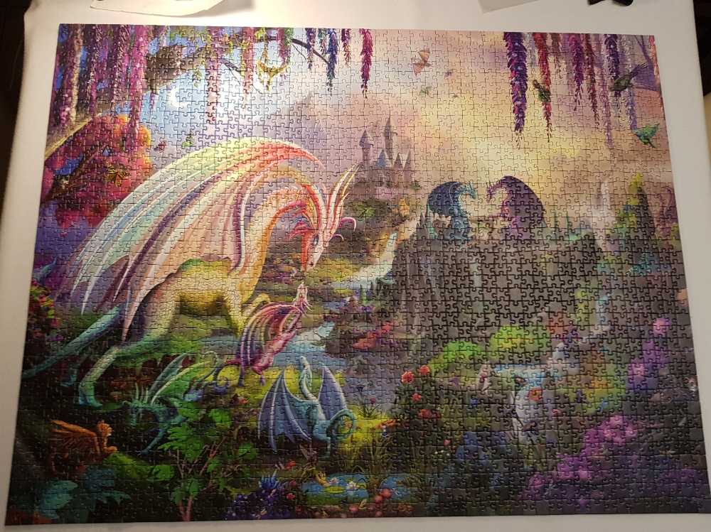 Dragon Valley - Ceaco puzzle collectible [Barcode 4005556167074] - Main Image 3