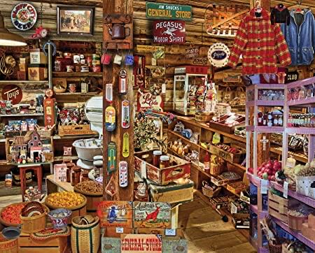 Country Store - White Mountain puzzle collectible [Barcode 724819261260] - Main Image 2