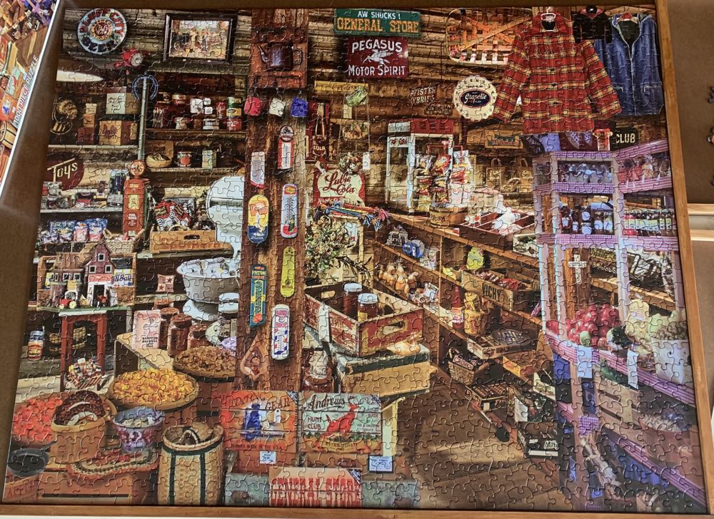 Country Store - White Mountain puzzle collectible [Barcode 724819261260] - Main Image 3