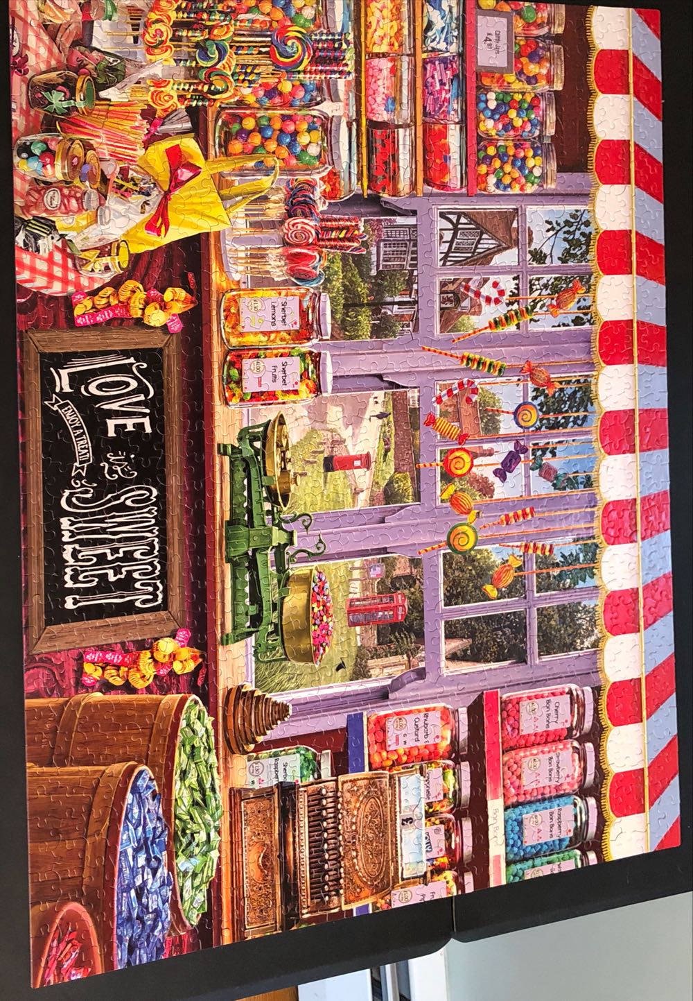 Sweet Shoppe - White Mountain Puzzles puzzle collectible [Barcode 724819260287] - Main Image 3