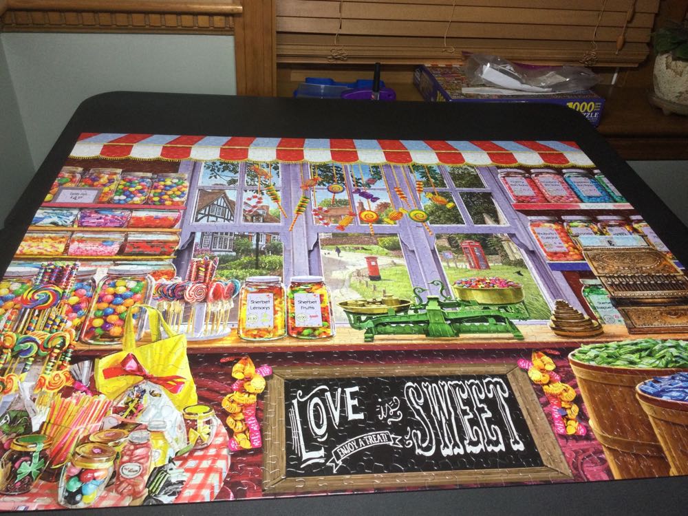 Sweet Shoppe - White Mountain Puzzles puzzle collectible [Barcode 724819260287] - Main Image 4