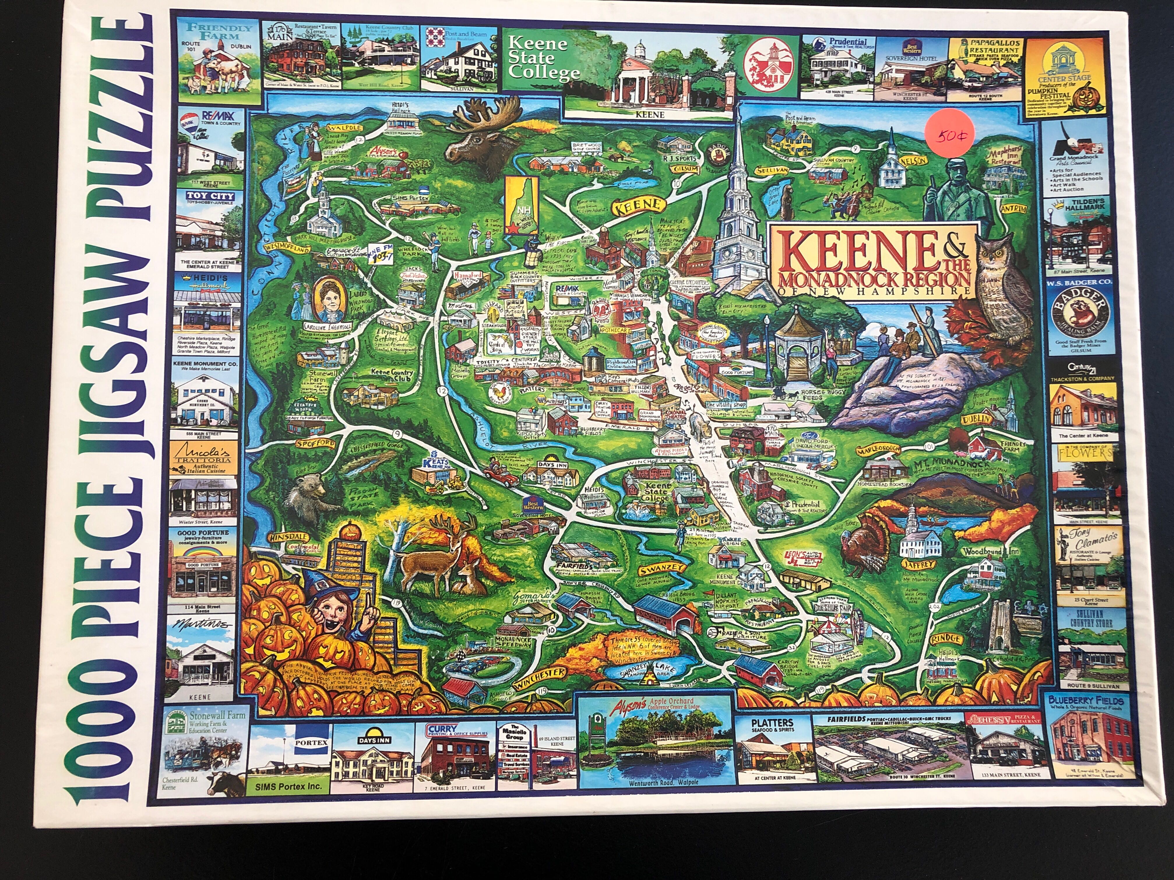 Disney: Thomas Kinkade - Fantasia, Winnie, Tangled, Tramp