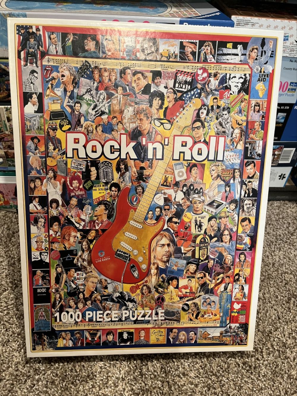 Rock ’n’ Roll - White Mountain puzzle collectible [Barcode 724819250448] - Main Image 2