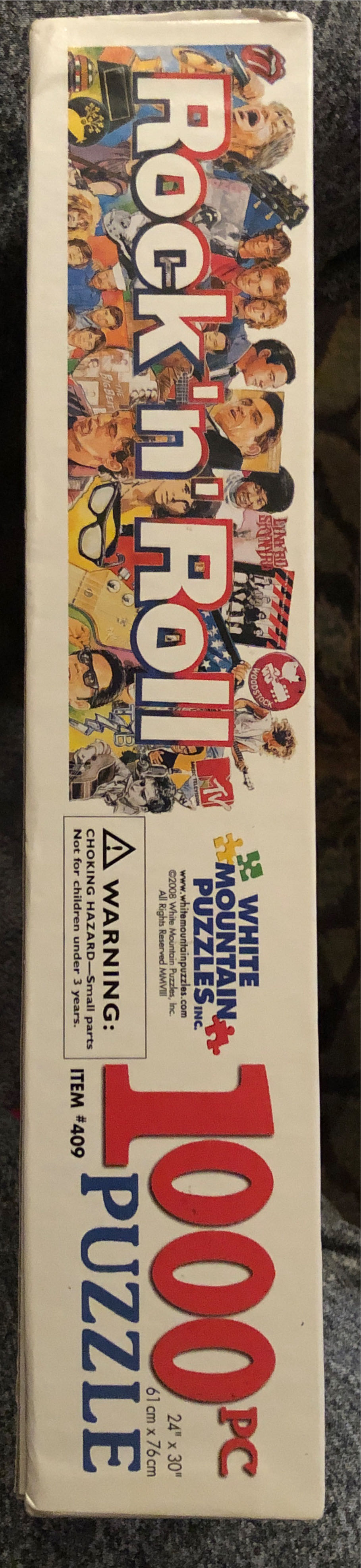 Rock ’n’ Roll - White Mountain puzzle collectible [Barcode 724819250448] - Main Image 4