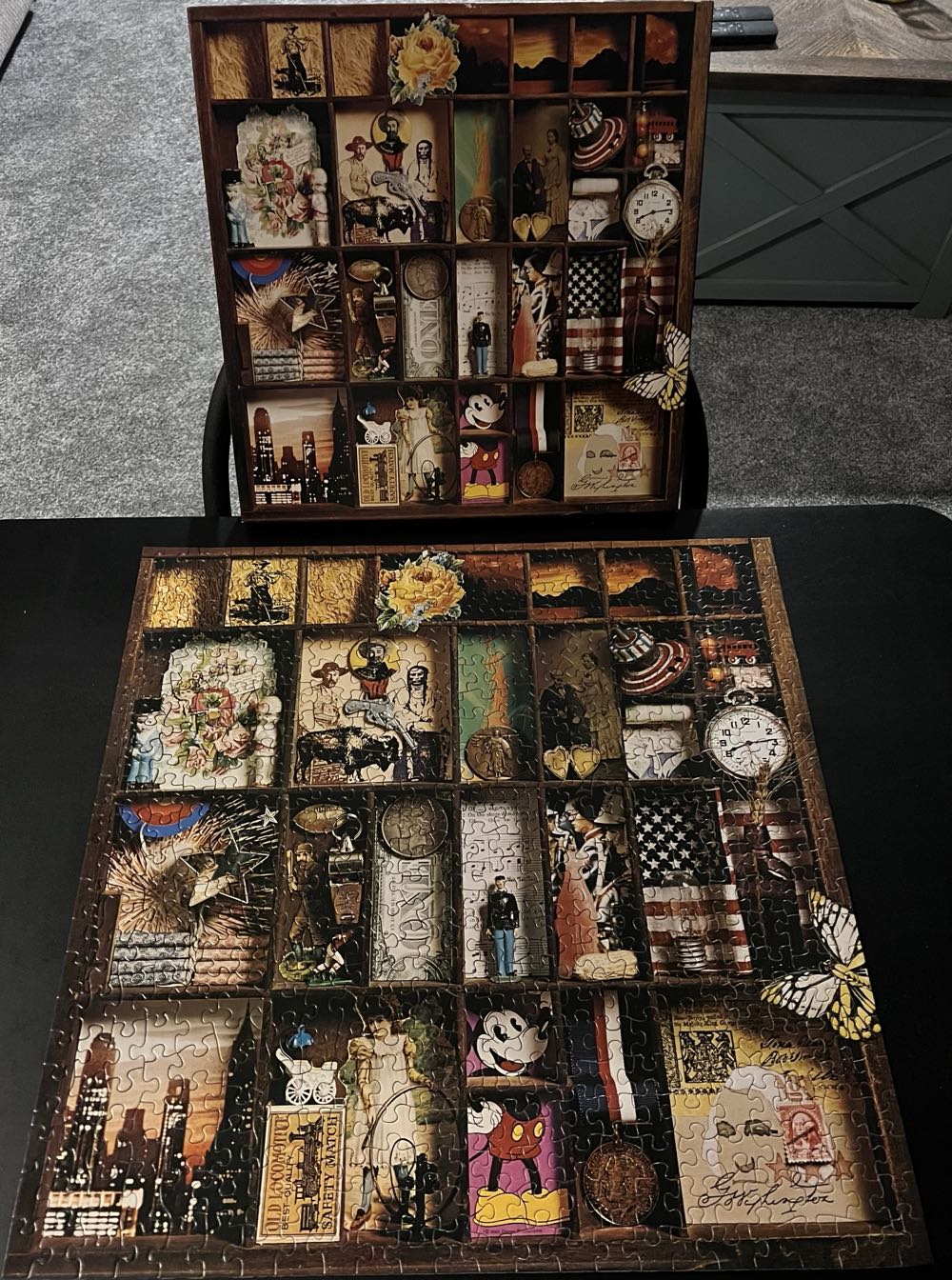 The American Spirit - Springbok puzzle collectible - Main Image 4