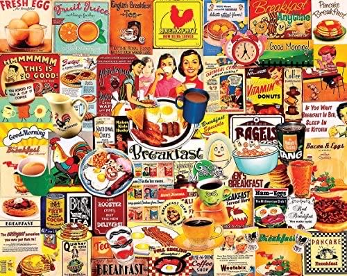 Breakfast - White Mountain Puzzles puzzle collectible [Barcode 724819258536] - Main Image 2