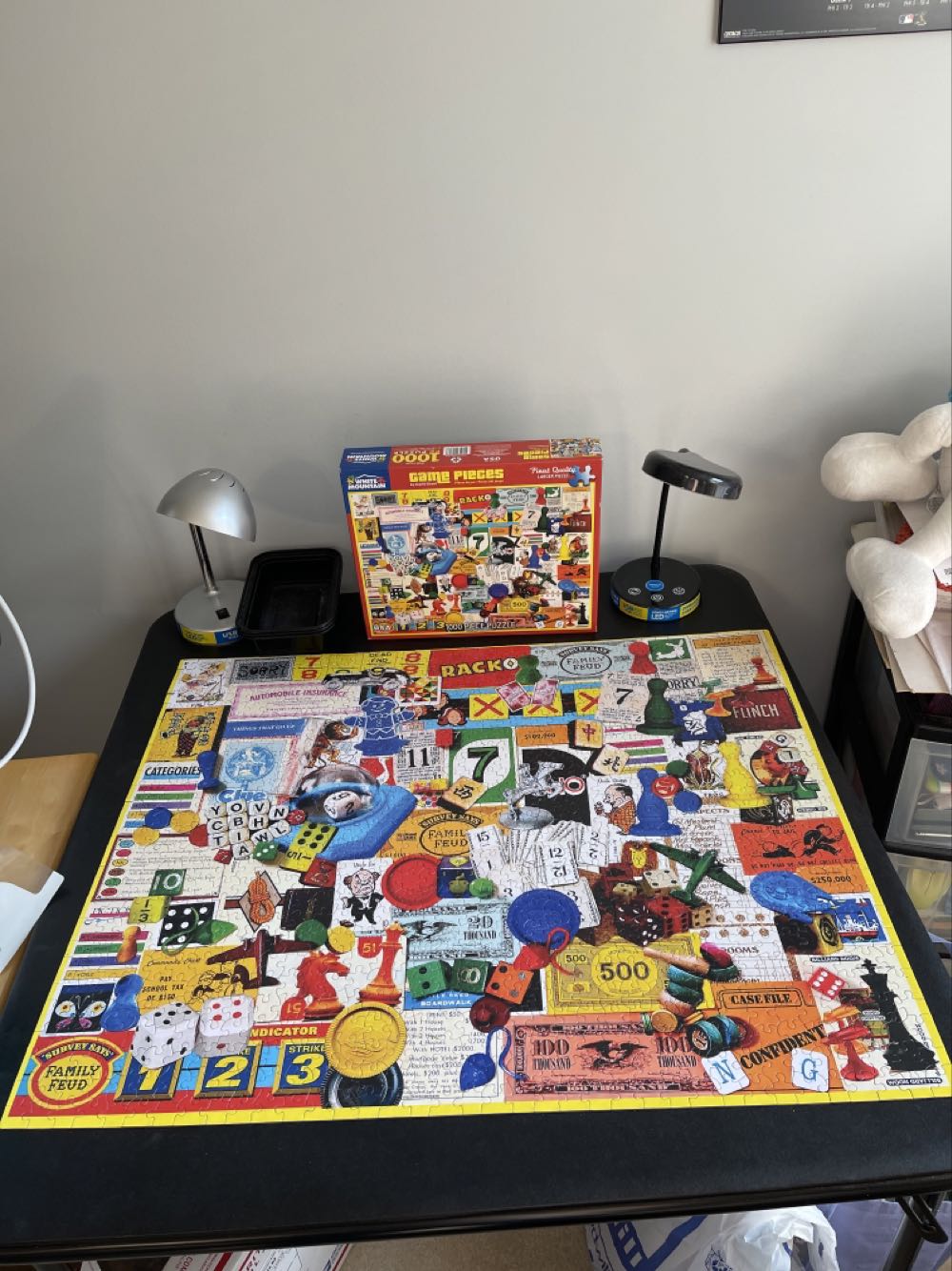 Game Pieces - White Mountain Puzzles puzzle collectible [Barcode 724819258178] - Main Image 3