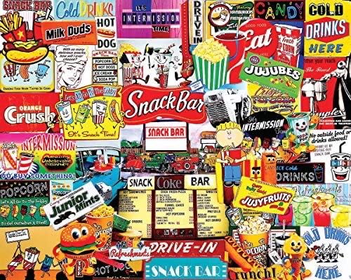 ZZ - Snack Bar (SOLD) - White Mountain Puzzles puzzle collectible [Barcode 724819258550] - Main Image 2