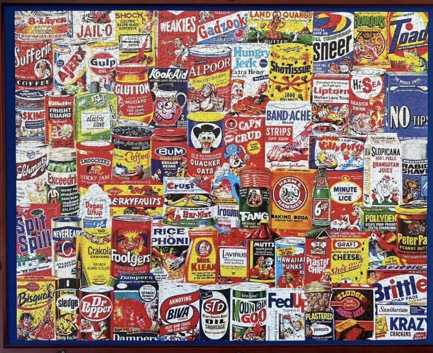 Wacky Packages - White Mountain Puzzles puzzle collectible [Barcode 724819256709] - Main Image 3