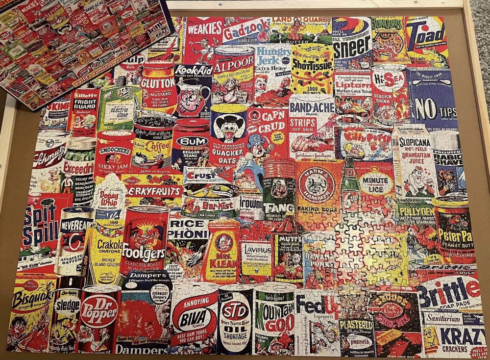 Wacky Packages - White Mountain Puzzles puzzle collectible [Barcode 724819256709] - Main Image 4