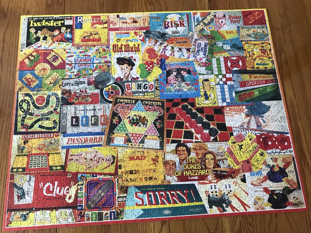 Games We Played - White Mountain puzzle collectible [Barcode 724819255047] - Main Image 2