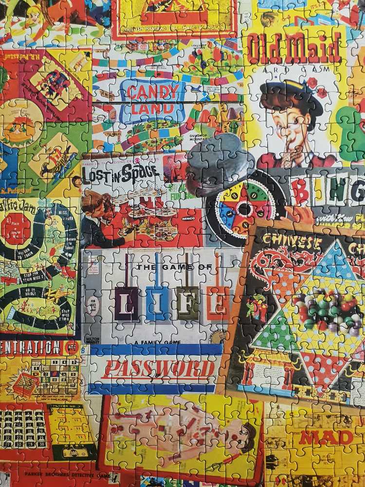 Games We Played - White Mountain puzzle collectible [Barcode 724819255047] - Main Image 3