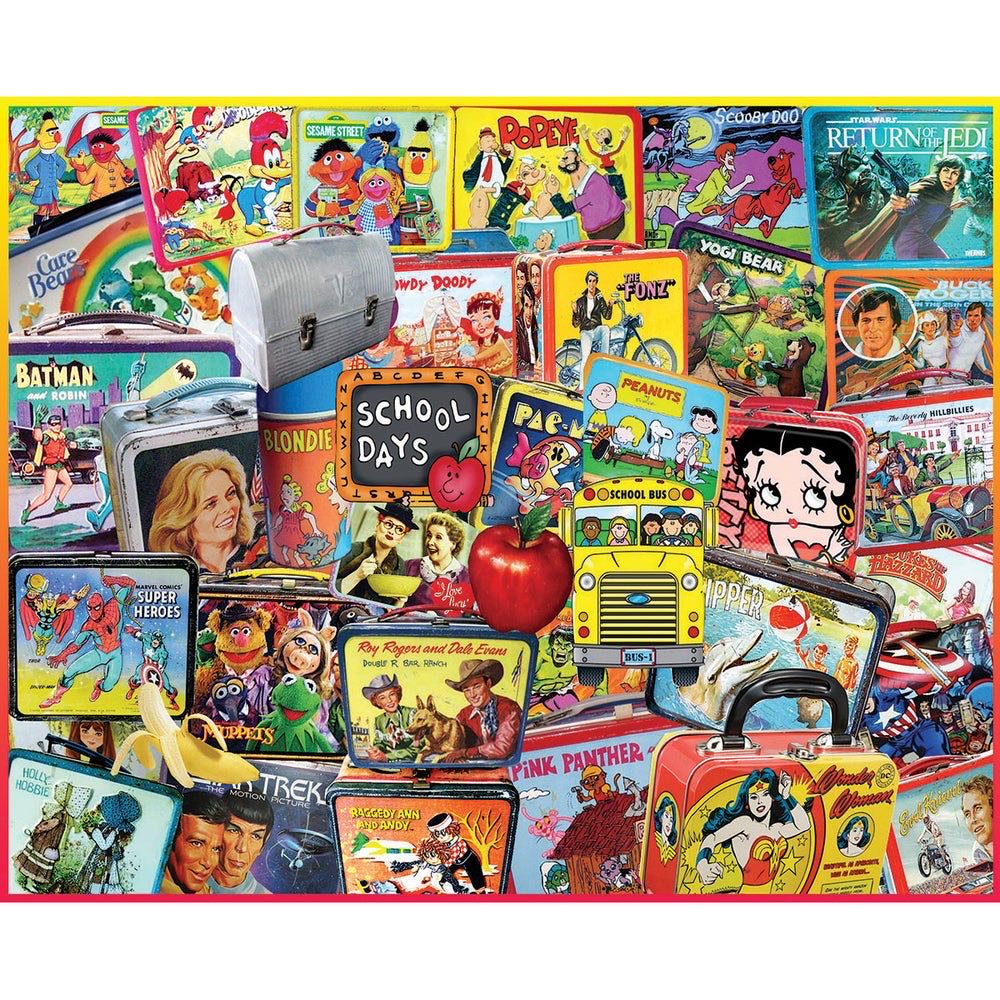 Lunch Boxes - White Mountain puzzle collectible [Barcode 724819255252] - Main Image 2