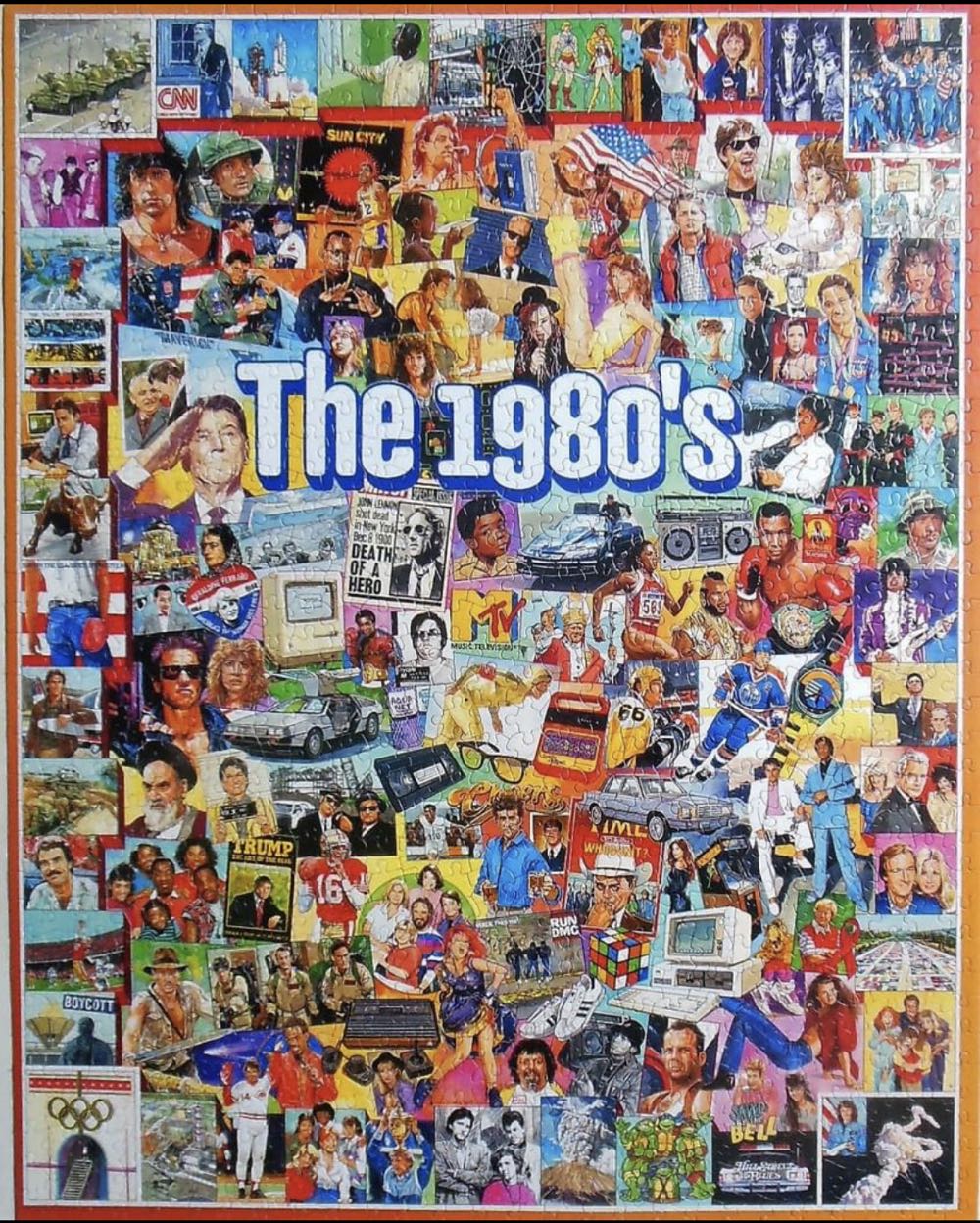 The 1980’s - White Mountain puzzle collectible [Barcode 724819254439] - Main Image 4