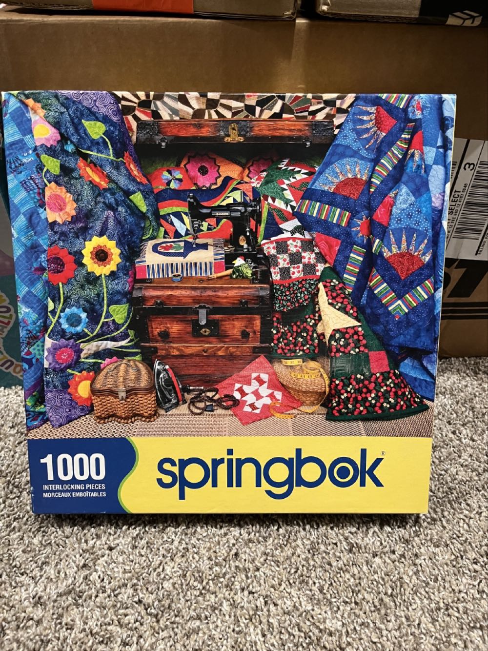 Stitch In Time - Springbok puzzle collectible - Main Image 2
