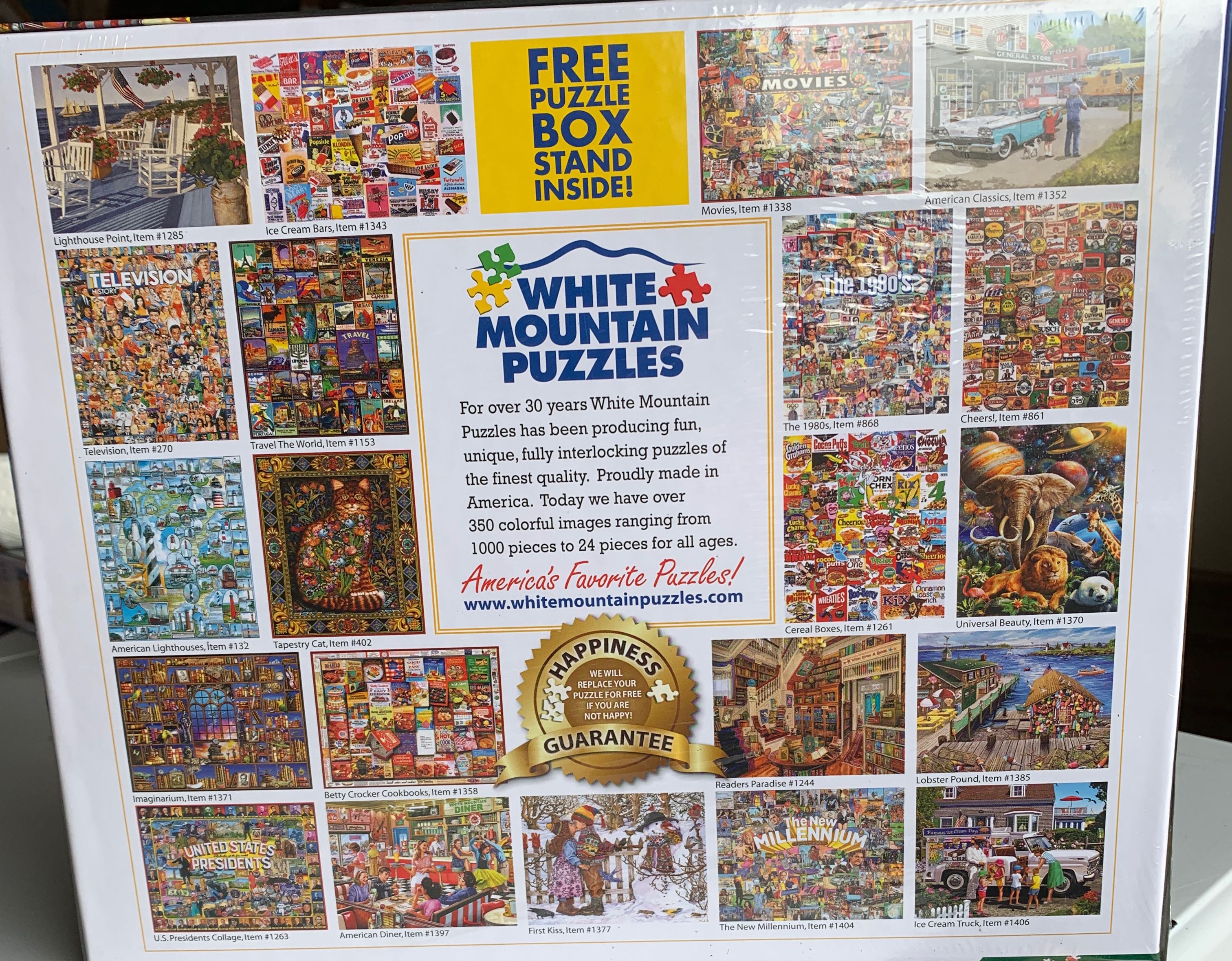 American Diner - White Mountain 🇺🇸 puzzle collectible [Barcode 724819261314] - Main Image 2