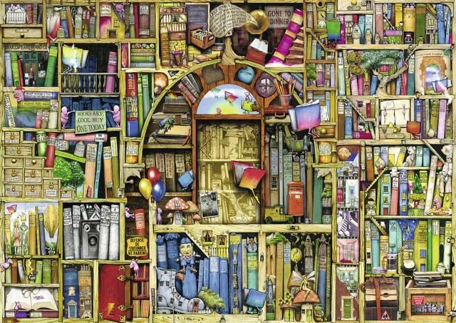 The Bizarre Bookshop #2 - Ravensburger puzzle collectible [Barcode 4005556193141] - Main Image 2
