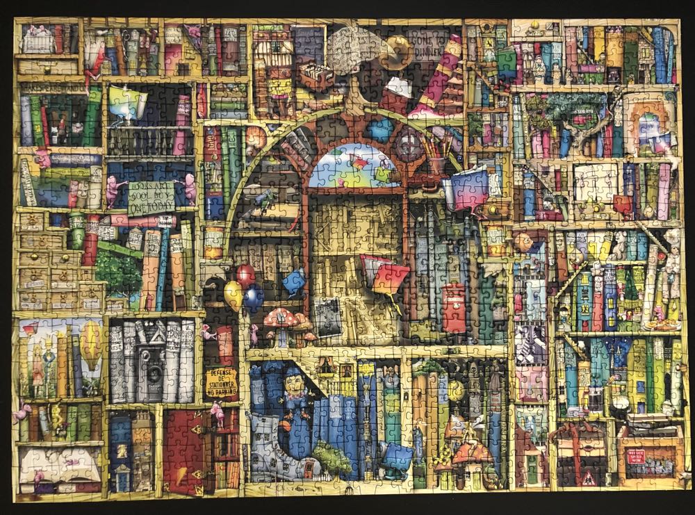 The Bizarre Bookshop #2 - Ravensburger puzzle collectible [Barcode 4005556193141] - Main Image 4