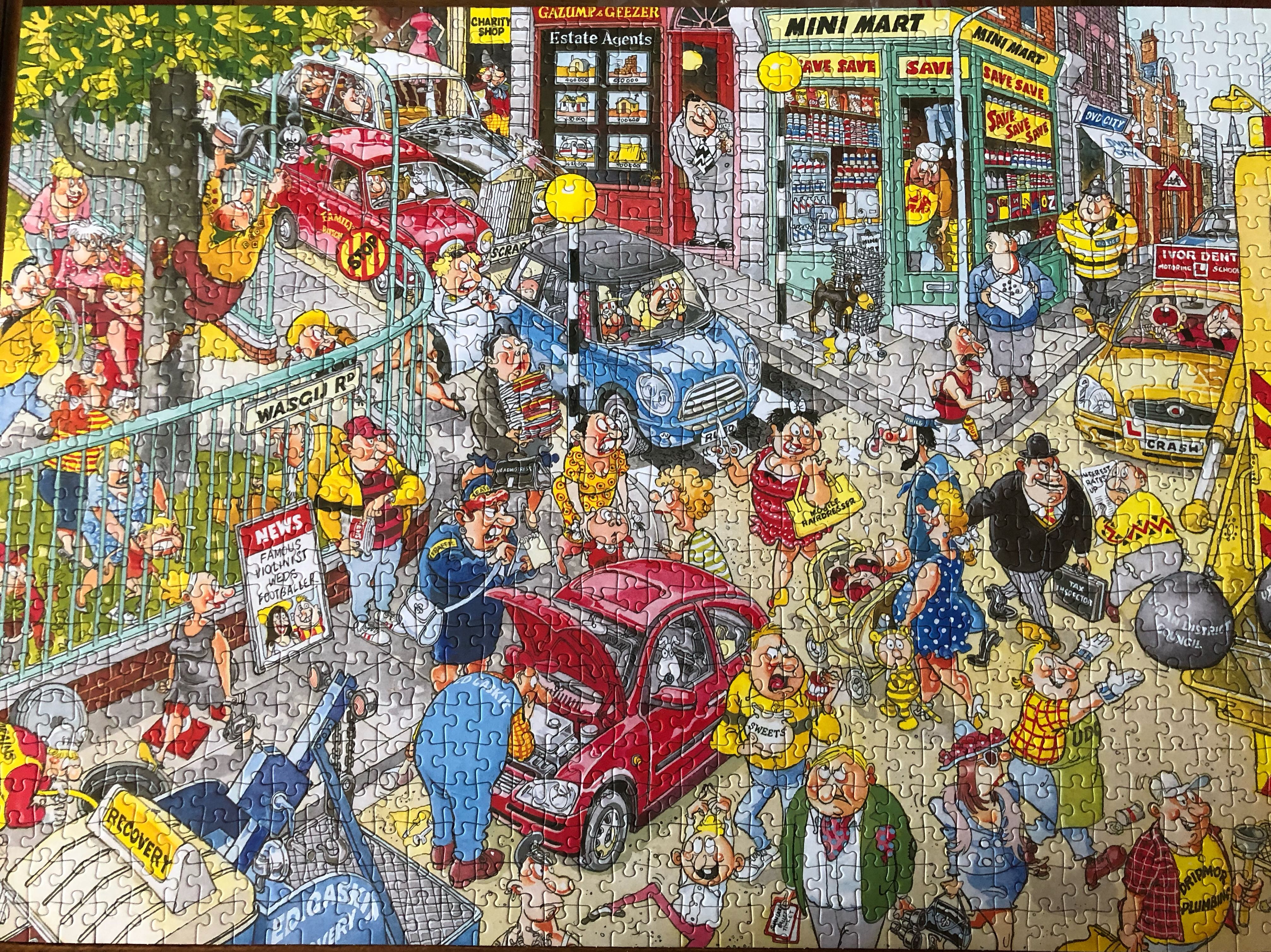 WASGIJ - 6 - Jumbo puzzle collectible [Barcode 8710126108772] - Main Image 2