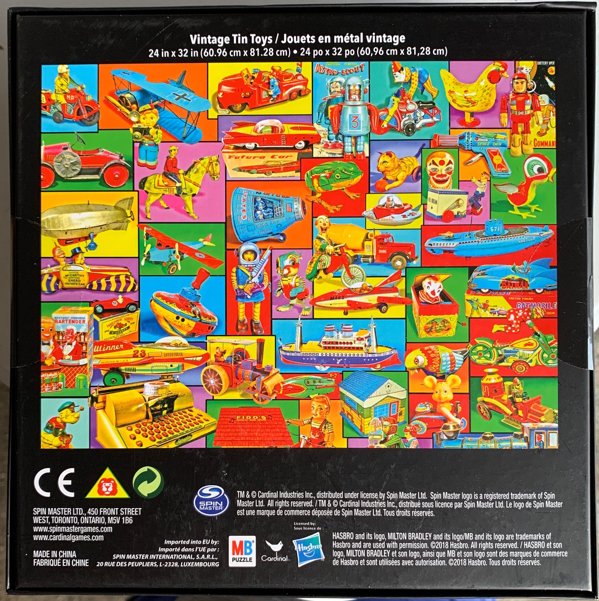 Vintage Tin Toys - Intense puzzle collectible [Barcode 778988162071] - Main Image 2
