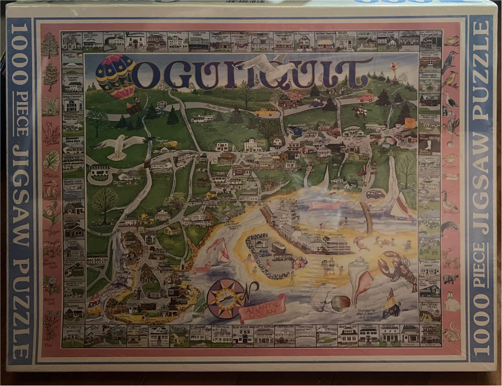 Ogunquit Maine - White Mountain Puzzles puzzle collectible [Barcode 724819247509] - Main Image 2