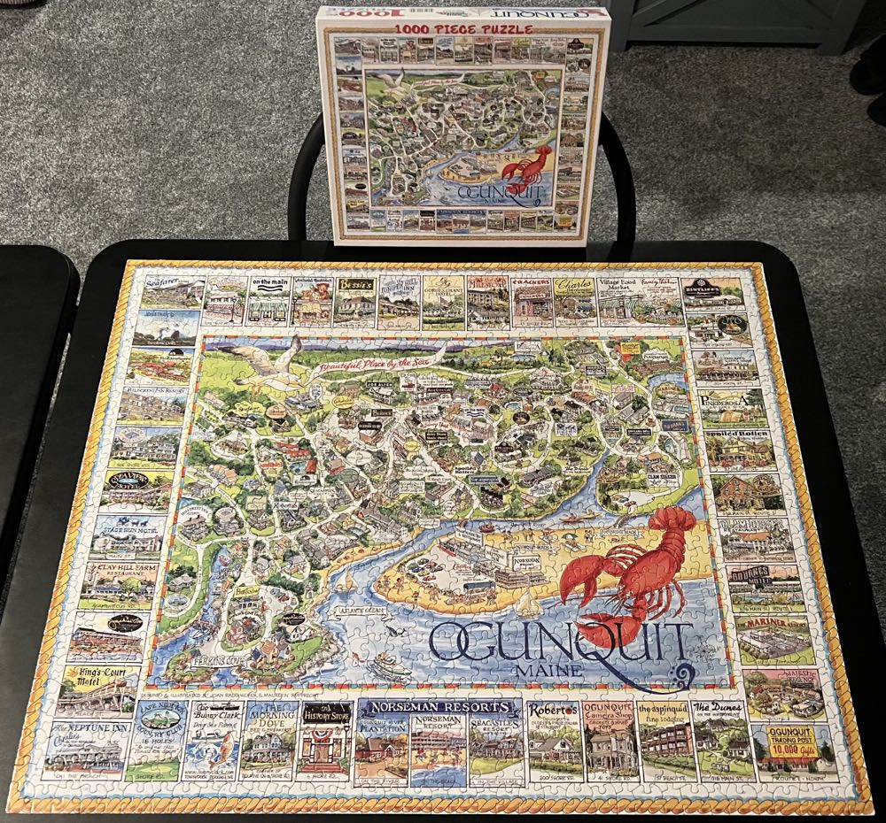 Ogunquit Maine - White Mountain Puzzles puzzle collectible [Barcode 724819247509] - Main Image 3