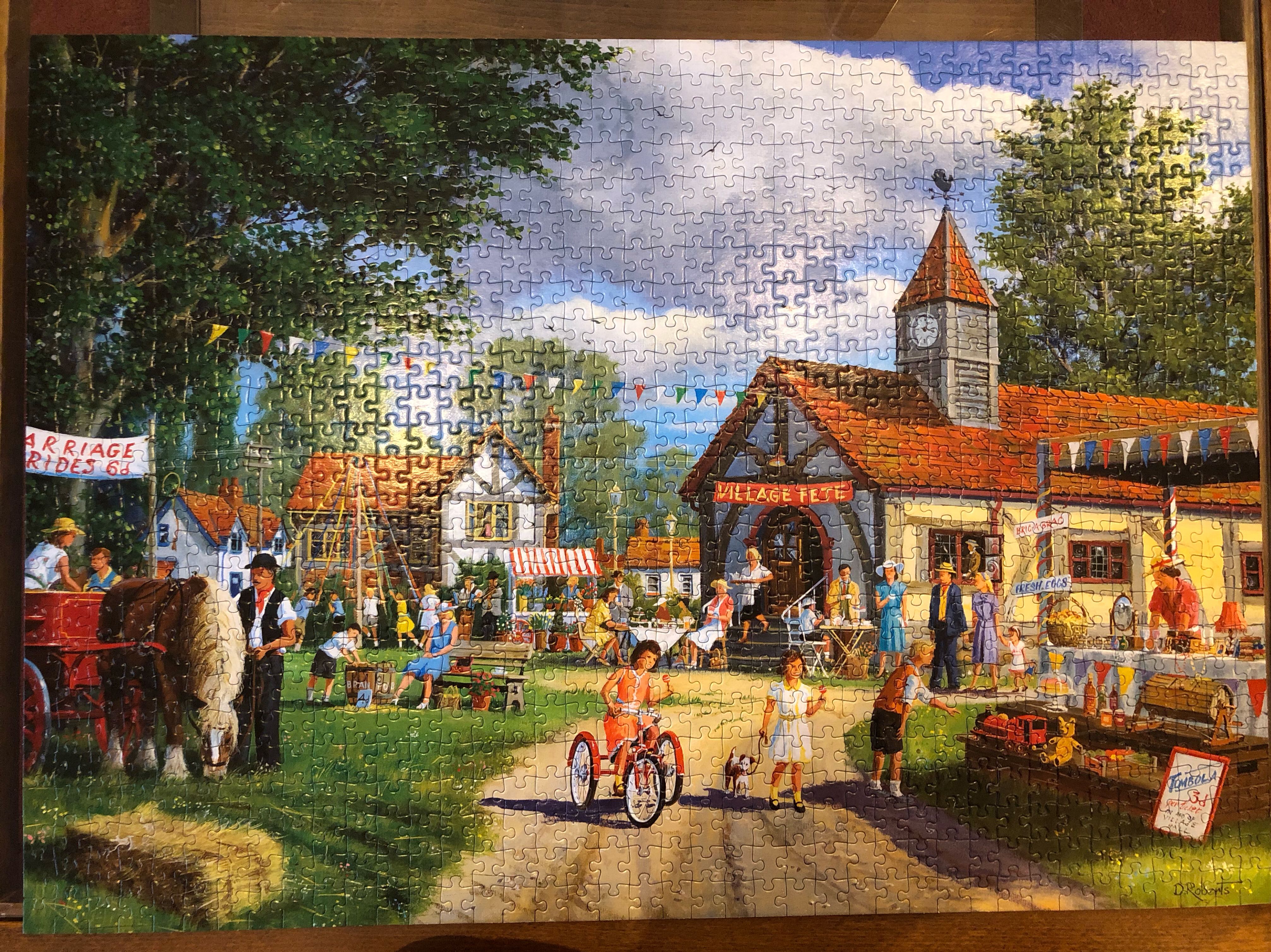 Seasons Spring Is In The Air - Falcon de luxe puzzle collectible [Barcode 8710126100035] - Main Image 2