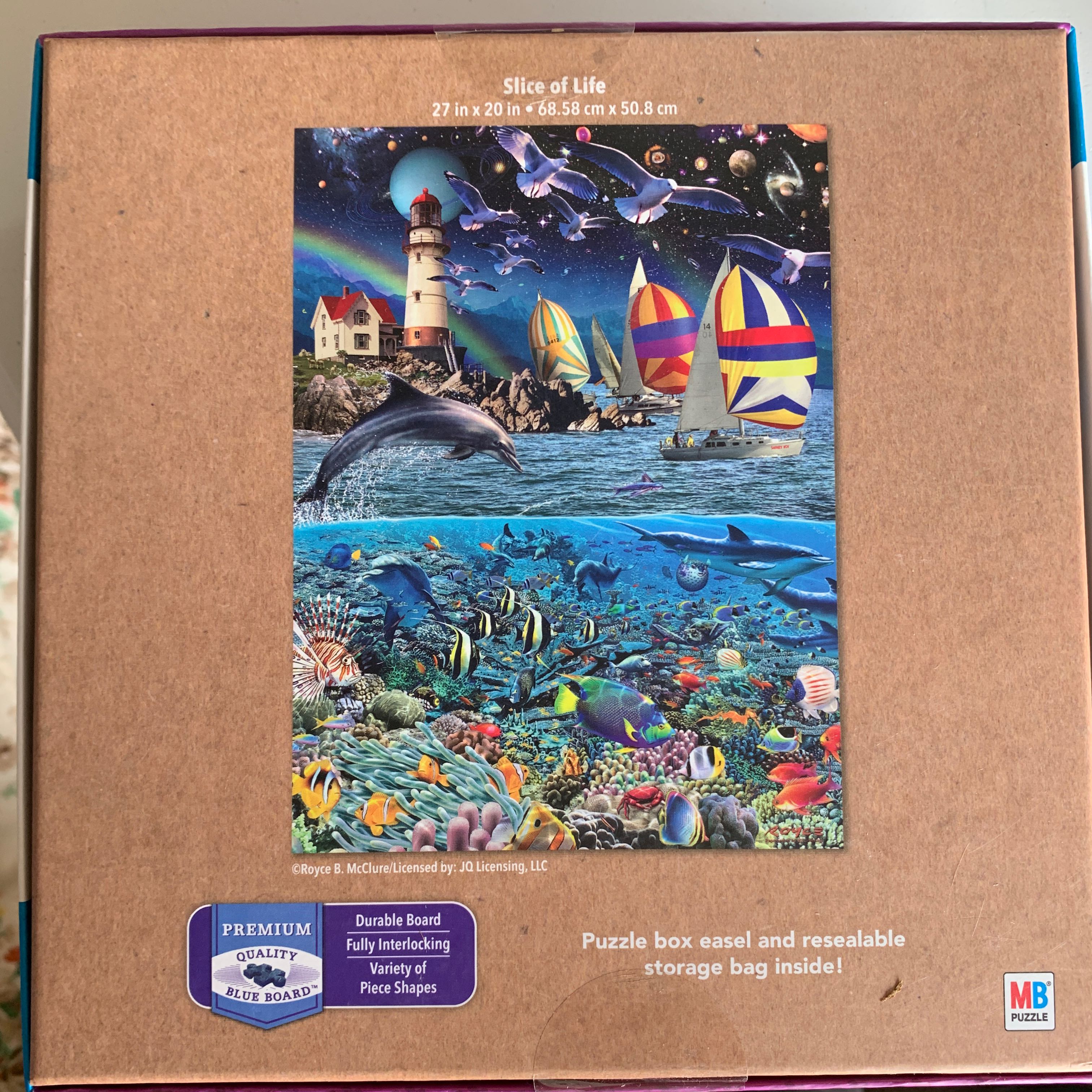 Slice Of Life - Milton Bradley puzzle collectible [Barcode 778988534700] - Main Image 2