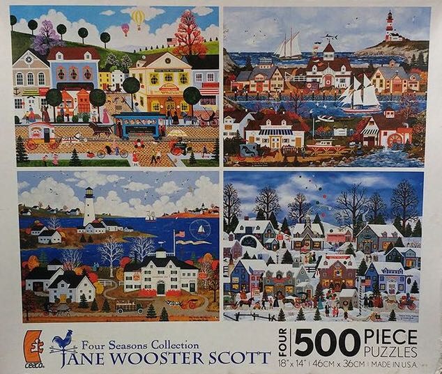 Wolves In A Winter Forest