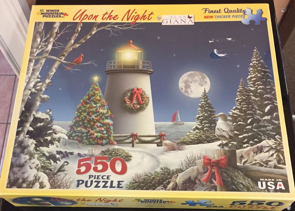 Upon The Night** - White Mountain Puzzles puzzle collectible [Barcode 724819254903] - Main Image 2