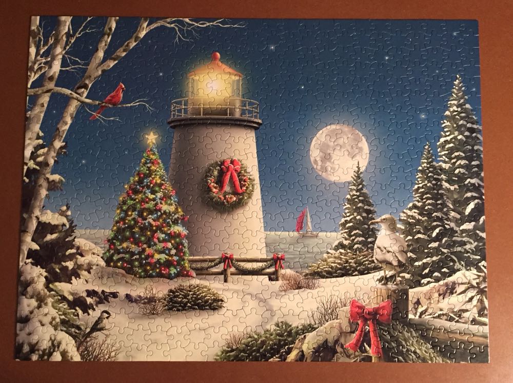 Upon The Night** - White Mountain Puzzles puzzle collectible [Barcode 724819254903] - Main Image 3