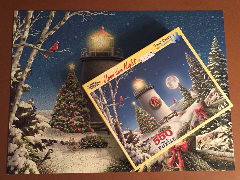 Upon The Night** - White Mountain Puzzles puzzle collectible [Barcode 724819254903] - Main Image 4