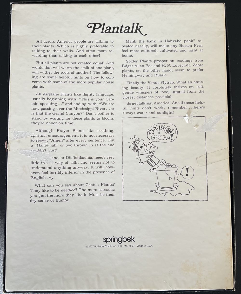 Plantasia - Springbok puzzle collectible - Main Image 4